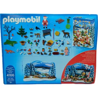 PLAYMOBIL 4166 Adventskalender Weihnachten der Waldtier