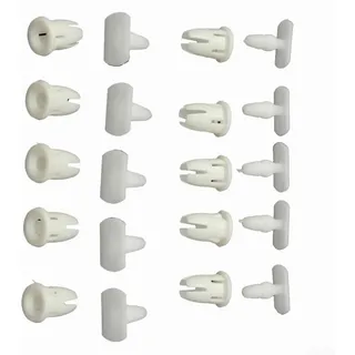 Seitenschweller und Einstiegsleisten Overlay Zierleisten Clips für Mercedes 10 Sets