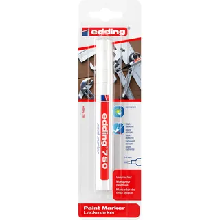 edding 750 Paint Marker Weiß 2-4 mm