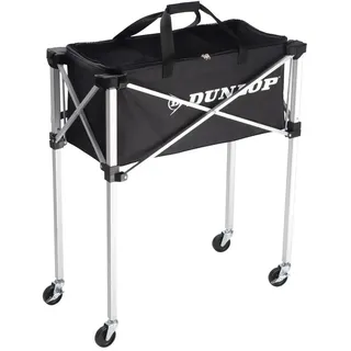 Dunlop Unisex – Erwachsene Foldable Teaching CART 250 Balls Balltürwagen, Schwarz