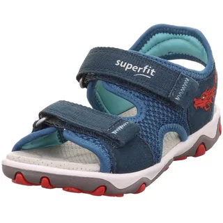 superfit Mike 3.0 Sandale, Blau/Rot 8020, 32 EU
