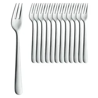 Zwilling Kuchengabel Swing silber, 12 St.