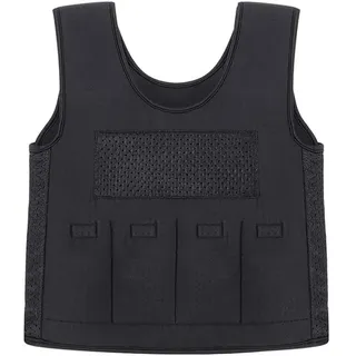 NEWFUN Gewichtsweste kinder adhs,Gewichtsweste für ABR Hyperstimulation Autismus, ADHD, SPD SI-Störungen, Jungen- und Mädchenwesten, abnehmbares Gewicht-Size:M