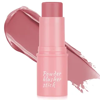 Cream Blush Stick, Cremige Textur Feuchtigkeitsspendende Face Cream Blush Natürliche Milk Makeup Matte Rouge Monochromatic Multi Stick für Augen Lippen & Wangen(03)