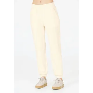 ATHLECIA Damen Sporthose Elaina W Sweat Pants, Größe 42 in Weiß Whisper White