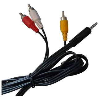 OCTAGON RCA Klinke Audio/Video (A/V) Kabel für OCTAGON Modelle SAT-Receiver