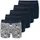 Retro Boxershorts blau/gelb L