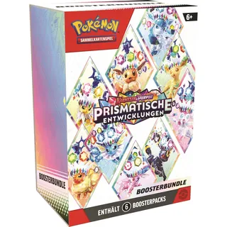 Pokémon Karmesin & Purpur - Prismatische Entwicklungen Boosterbundle