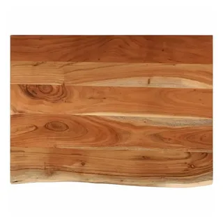 vidaXL Waschtischplatte 80x60x2,5 cm Rechteckig Massivholz Akazie