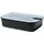 Frischhaltedose EasyClip schwarz 22,5 x 10,5 x 10,5 cm 2,25 l