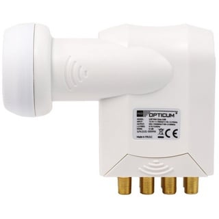 Opticum LOP 04H Octo LNB LNB, Weiss