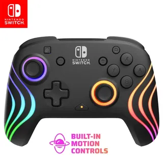 PDP Afterglow Wave Controller Schwarz Nintendo Switch