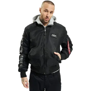 Alpha Industries MA-1 D-Tec SE Jacke Black/Grey L 