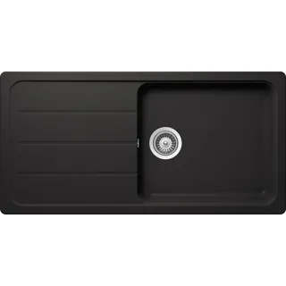 Schock Formhaus D-100L Einbau nero + Excenterbetätigung