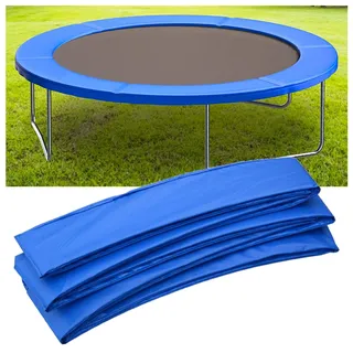 Ledph Federabdeckung Trampolin 488 cm, Trampolin Umrandung Blau, Trampolin Ersatzteil Trampolin Randabdeckung, ReißFestes, Uv-Schutz Trampolin Schutz