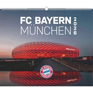 Neumann FC Bayern München 2026 Wand-Kal./Fan-Kal. 60x50