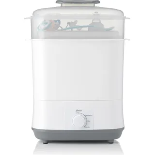Alecto baby Elektrischer Dampfsterilisator, Weiß