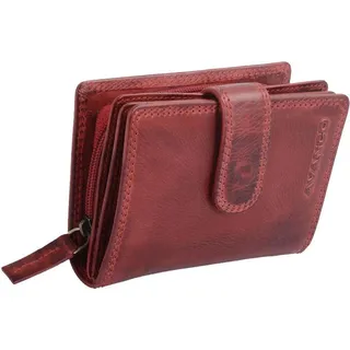 AVANCO Avannco Geldbörse Damen Portemonnaie rot