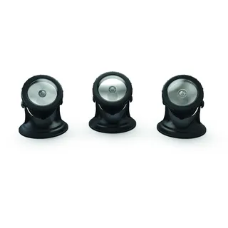 OASE Pontec Teich- und Gartenbeleuchtung PondoStar LED warm Set 3