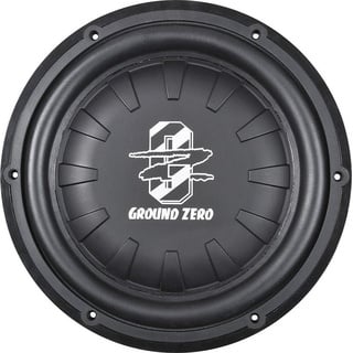 Ground Zero GZRW 12XFL 30 cm Flach Subwoofer Auto-Subwoofer (500 W, Ground Zero GZRW 12XFL 30 cm Flach Subwoofer)