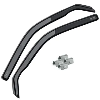 MOTOS Windabweiser Regenabweiser für MINI COUNTRYMAN II F60 2017-2023 Ästhetisches Design, Langlebig & Robust, Leichte Installation, Energieeinsparung durch Belüftung, Verringerung von Lärm und Lufttu