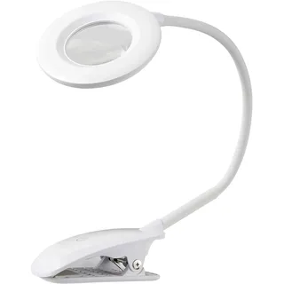 Northpoint Lupenlampe mit Akku Aufladbar Kabellos Lupenleuchte 3x Vergrößerung 1200mAh Li-Io Akku ca. 2,5 Laufzeit 3-stufig Dimmbar