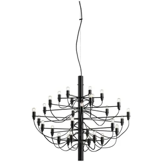 Flos 2097/30 Kronleuchter Clear Bulbs Matt Black