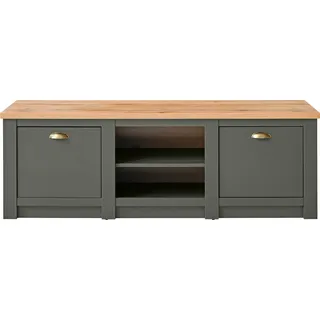 Home Affaire Cambridge Lowboard 152 cm Grün Metall/Holzwerkstoff