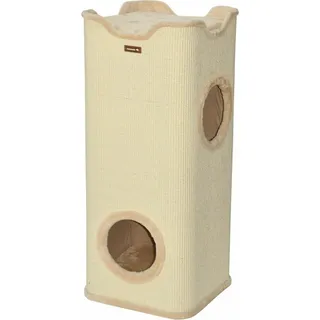nanook shop Nanook Kratztonne Kratzturm beige 100 x 40 cm