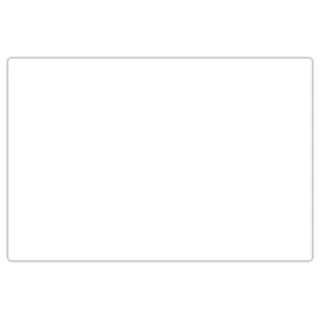 cover-your-desk Schreibtischunterlage für Kinder und Erwachsene Schreibtischunterlage Weiß aus hochwertigem Vinyl 60 x 40 cm