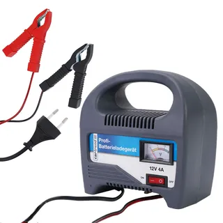 Unitec Batterieladegerät 12V 4A Anzeige Ladung Auto Kfz PKW Batterie-Lader