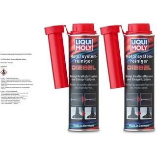 2x LIQUI MOLY 5128 Motor-System-Reiniger Diesel Additiv 300ml