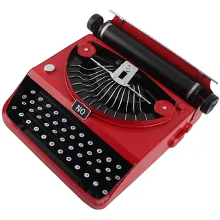 Pyhodi Vintage-Schreibmaschinenmodell, Handgefertigtes Antikes Schreibmaschinenmodell aus Eisen, Retro-Tischdekoration für Zuhause und Büro, Einzigartiges für Alle