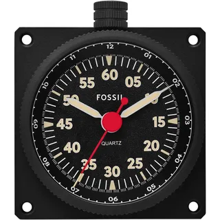 Fossil Tischuhr FOSSIL "SPORT TOURER, FS6084", schwarz, Tischuhren, Büro, Schreibtisch, Schreibtischaccessoire, Quarzuhr, Metall