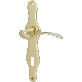 Alpertec Bb-Langschildgarnitur Susan Messing Gold