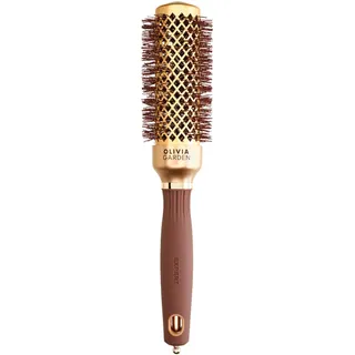 Olivia Garden Expert Blowout Shine gewellte Borsten 35 gold & braun