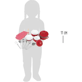 small foot gmbh & co. kg Kochgeschirr rot (8964)