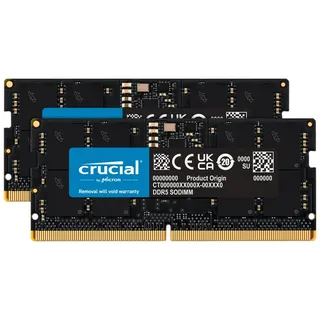 Crucial DDR5-4800 CL 40 SO-DIMM RAM Notebook Speicher Kit