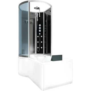 AcquaVapore Kombination Badewanne Dusche K50-R32 Duschtempel 100x170