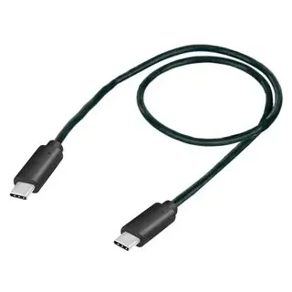 Logilink CU0128 USB 3.2 Typ-C (Gen2) zum Laden (HighSpeed Charging) - Synchronisieren, Schwarz 0,5m