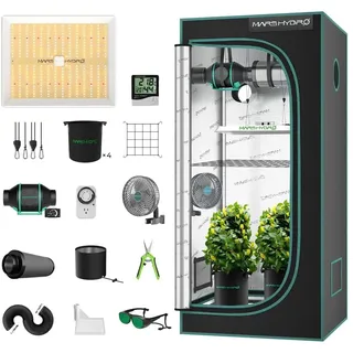 Mars Hydro Growbox Komplettset 80 x 80 x 160 cm