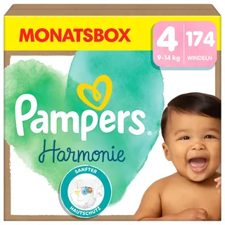 Pampers Harmonie Gr. 4 (9-14 kg) 174 St.