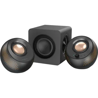Creative Labs Creative Pebble X Plus Lautsprecher, Schwarz