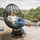 Polyrattan Loungesessel Anthrazit