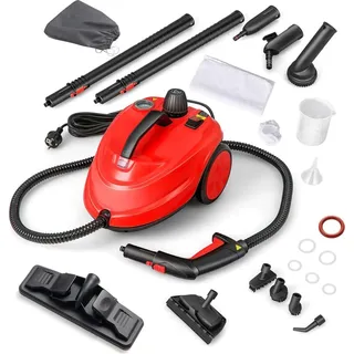 Goplus Dampfreiniger 2000 W rot