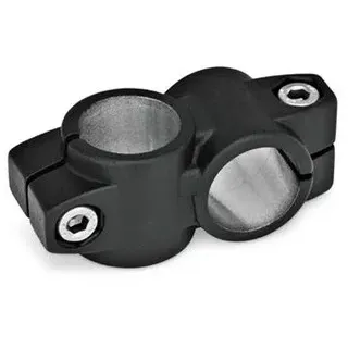 Kreuz-Klemmverbinder, Aluminium (132-B30-B30-40-2-SW)