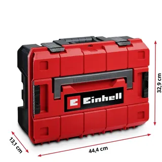 Einhell E-CASE Werkzeugkoffer bestückt 80-tlg. Kunststoff 44,4 x 32,9 x 13,1 cm