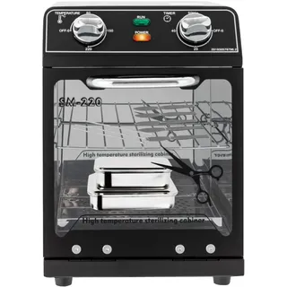 Heißluftsterilisator Autoklav,Hochtemperatur-Sterilisator Desinfektion Trockene Sterilisation 8 Liter Fassungsvermögen für Kosmetik, Fusspflegestudios, Friseursalon,600W