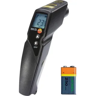 TESTO 830-T2 Infrarot-Lebensmittelthermometer schwarz