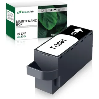 Greenjob Wartungsbox T3661 für Epson T3661 Maintenance Box C13T366100 Passend für Expression Photo XP-8500 XP-8505 XP-8600 XP 8605 XP-15000 Premium XP-6000 XP-6001 XP-6005 XP-6100 XP-6105 XP-970